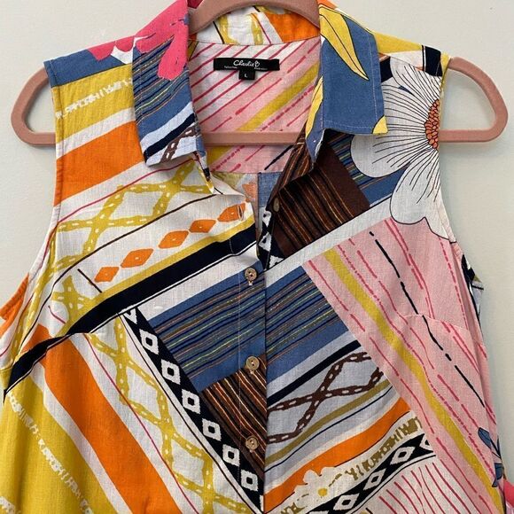 Charlie B Dress Women Size L - Picture 4 of 12